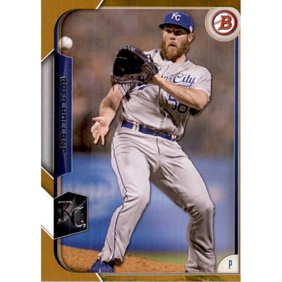 2015 Bowman Gold #101 Greg Holland