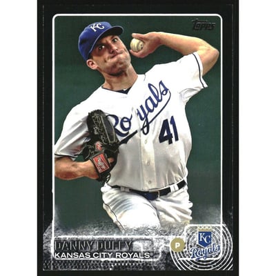 2015 Topps Black #378 Danny Duffy