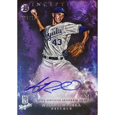 2016 Bowman Inception Prospect Autographs #PAARU Ashe Russell