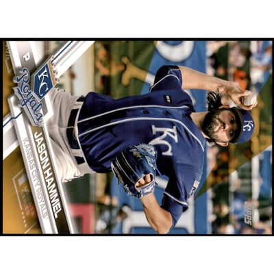 2017 Topps Update 5x7 Gold #US172 Jason Hammel