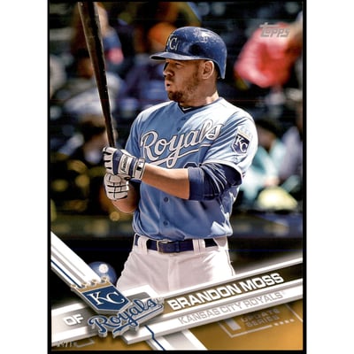 2017 Topps Update 5x7 Gold #US174 Brandon Moss