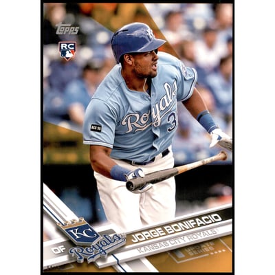 2017 Topps Update 5x7 Gold #US51 Jorge Bonifacio
