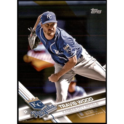 2017 Topps Update 5x7 Gold #US62 Travis Wood