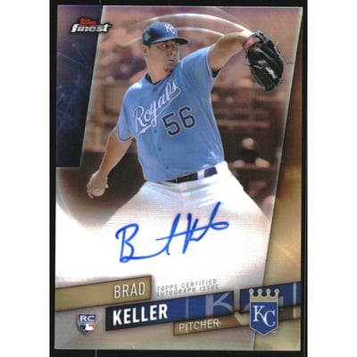 2019 Finest Autographs #FABK Brad Keller