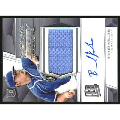 2019 Panini Spectra #123 Brad Keller JSY AU/199