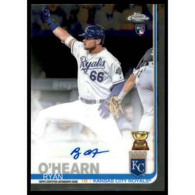 2019 Topps Chrome Rookie Autographs #RAROH Ryan O'Hearn