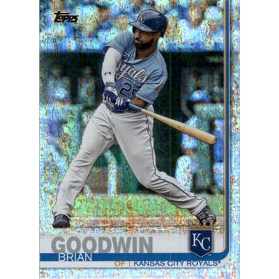 2019 Topps Factory Set Sparkle Foil #640 Brian Goodwin