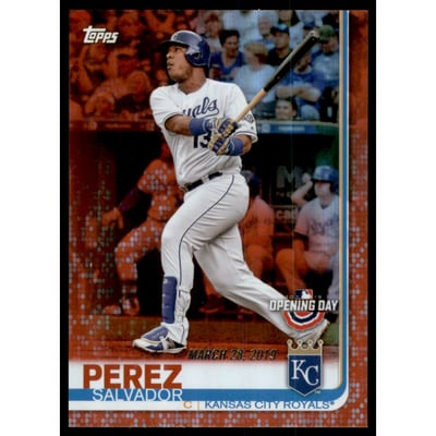 2019 Topps Opening Day Red Foil #75 Salvador Perez