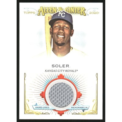 2020 Topps Allen and Ginter Relics #FSRBJS Jorge Soler B