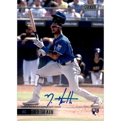 2021 Stadium Club Autographs #SCBANH Nick Heath