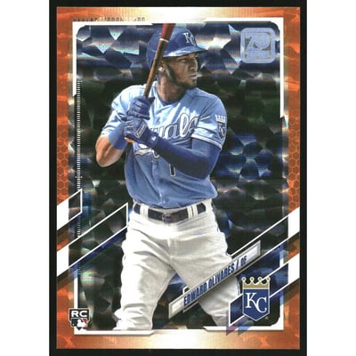 2021 Topps Orange Foil #32 Edward Olivares