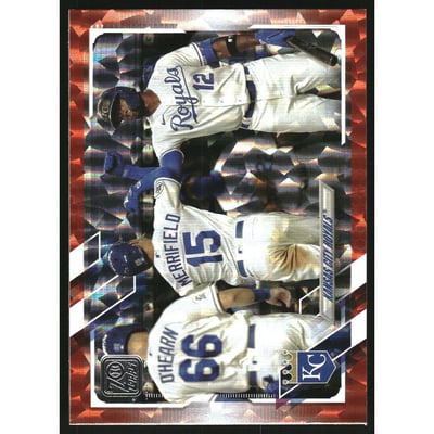 2021 Topps Orange Foil #608 Kansas City Royals TC
