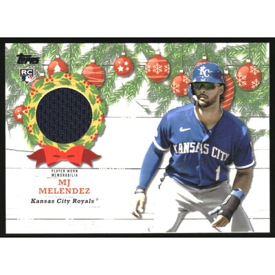 2022 Topps Holiday Relics #WRCMJM MJ Melendez