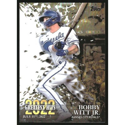 2023 Topps '22 Greatest Hits #22GH19 Bobby Witt Jr.