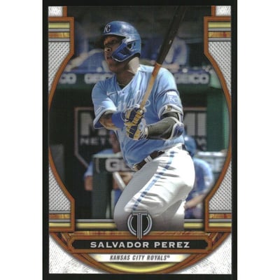 2023 Topps Tribute Orange #15 Salvador Perez
