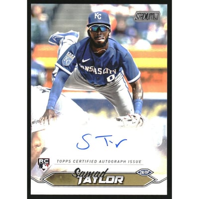 2024 Stadium Club Autographs #SCBAST Samad Taylor