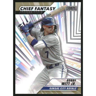 2024 Stadium Club Chief Fantasy Professionals #CFPRO10 Bobby Witt Jr.