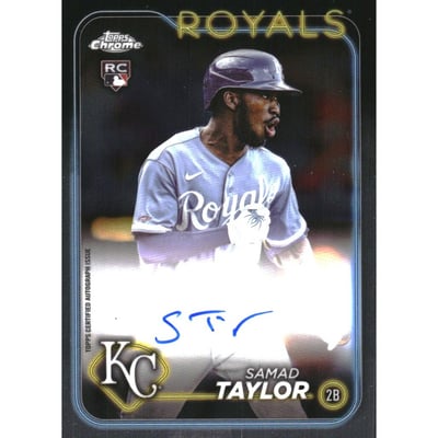 2024 Topps Chrome Rookie Autographs #RAST Samad Taylor