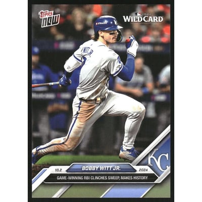 2024 Topps Now #794 Bobby Witt Jr./4253*