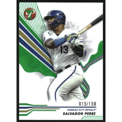 2024 Topps Pristine Green Refractors #169 Salvador Perez