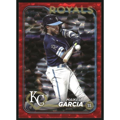 2024 Topps Red Foil #342 Maikel Garcia