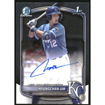 2025 Bowman Chrome Prospect Autographs #CPAHU Hyungchan Um