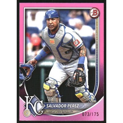 2025 Bowman Pink #34 Salvador Perez