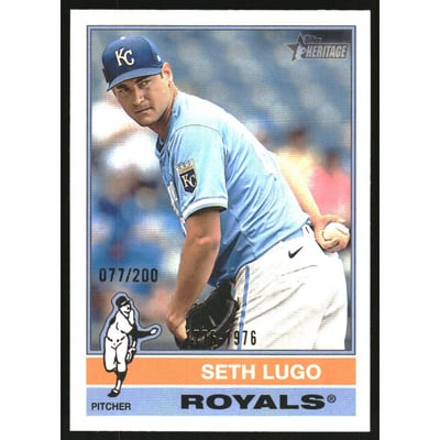 2025 Topps Heritage Bicentennial #312 Seth Lugo