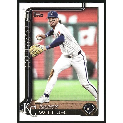 2025 Topps Rainbow Foil #100 Bobby Witt Jr.