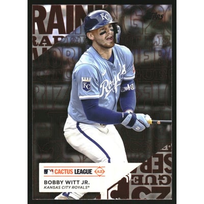 2025 Topps Training Grounds #TG6 Bobby Witt Jr.