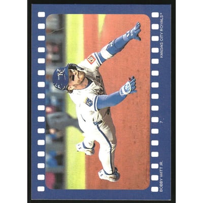 2026 Topps Heritage Ready and Action #RABW Bobby Witt Jr.