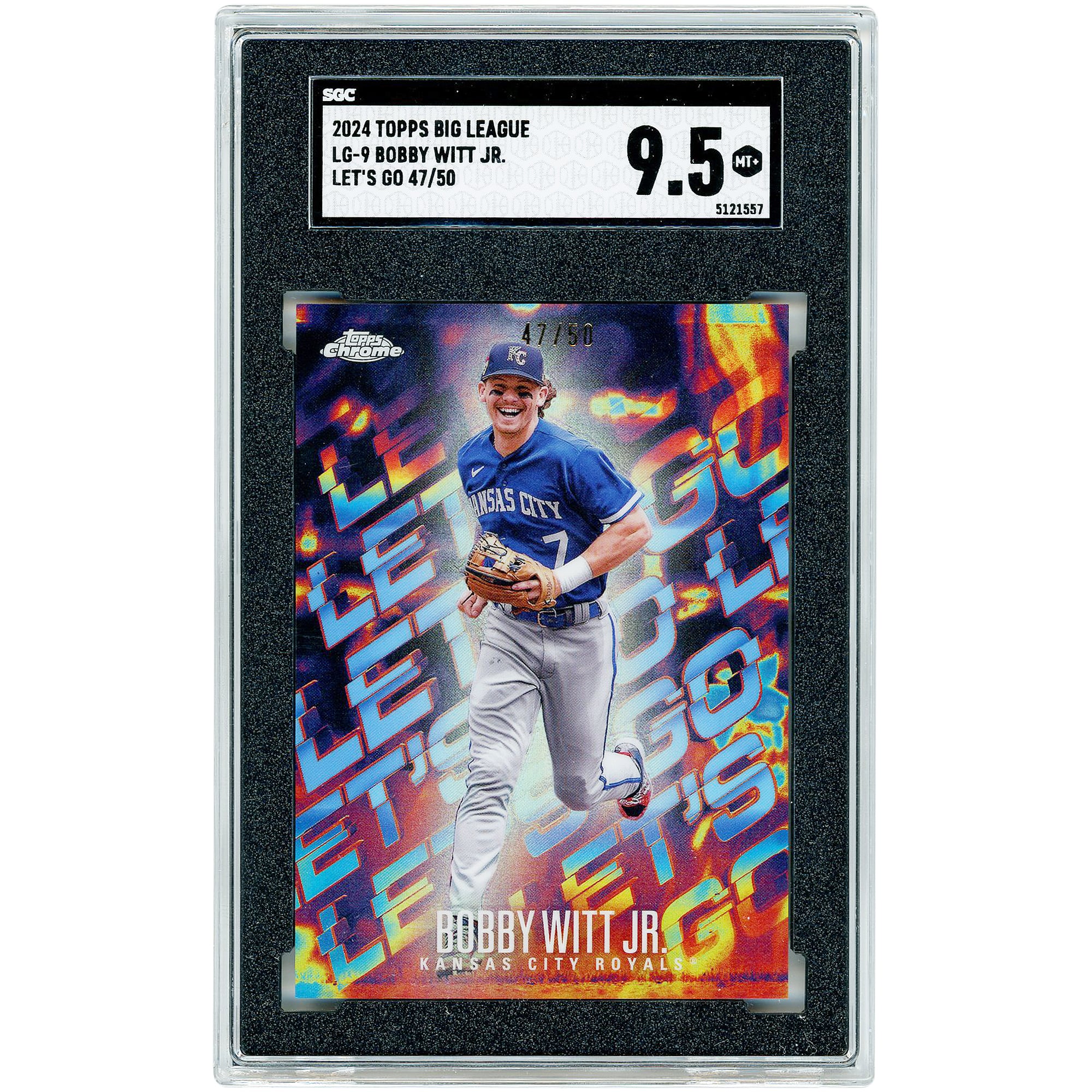 Bobby Witt Jr. Kansas City Royals 2024 Topps Chrome Let