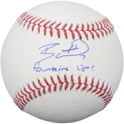 Bobby Witt Jr. Kansas City Royals Autographed Fanatics Authentic Baseball with "Fountains Up!" Inscription 
