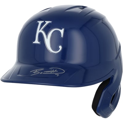 Bobby Witt Jr. Kansas City Royals Autographed Fanatics Authentic Rawlings Mach Pro Replica Batting Helmet 