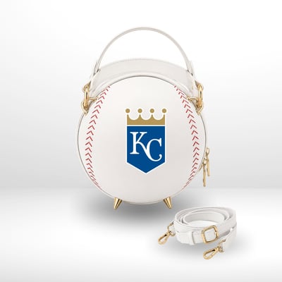 Kansas City Royals by Jill Martin Baseball Crossbody Fan Bag