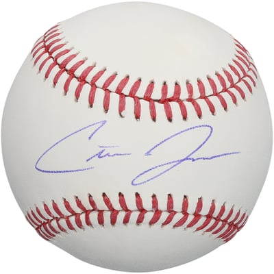 Carter Jensen Kansas City Royals Autographed Fanatics Authentic Baseball 
