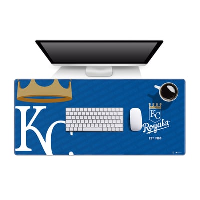 Kansas City Royals Fanpoint 15.7" x 35.4" Logo Series Desk Pad