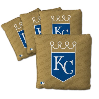 Kansas City Royals Fanpoint Four-Piece Cornhole Bag Set
