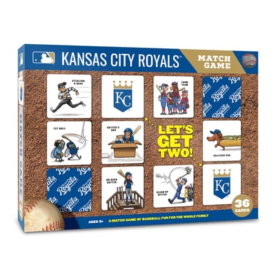 Kansas City Royals Fanpoint Licensed Memory Match Game