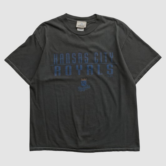 Kansas City Royals Adidas 2000s T-shirt - Black - M by Fanatics Real Vintage