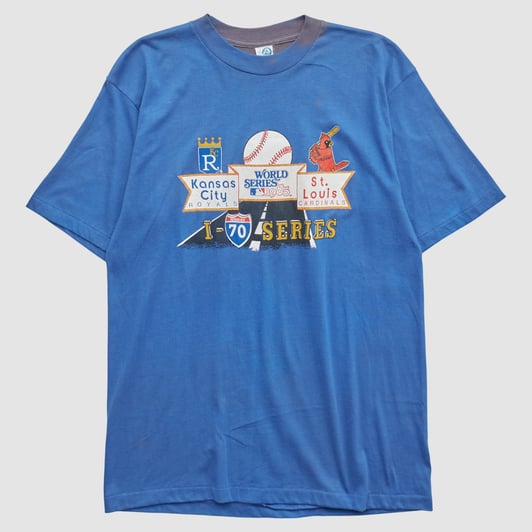 Kansas City Royals Artex 1985 T-shirt - Blue - S by Fanatics Real Vintage