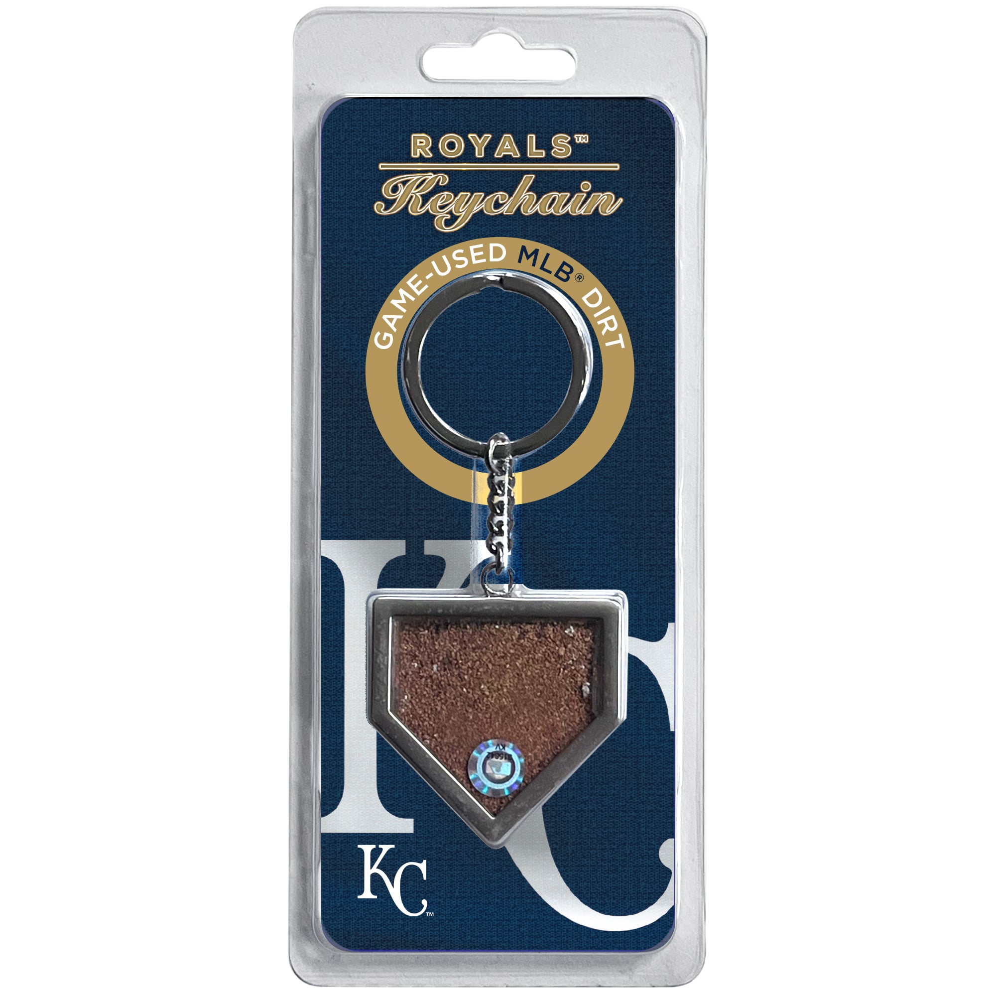 Kansas City Royals Fanatics Authentic Dirt Key Chain - Filled with Game ...