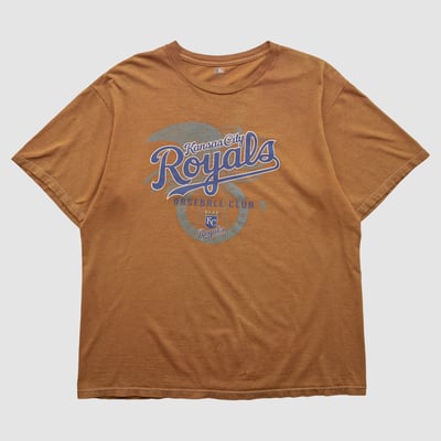 Kansas City Royals Genuine Merchandise 2000s T-shirt - Clay - XL by Fanatics Real Vintage