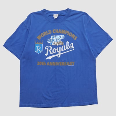 Kansas City Royals Lee Apparel 2005 T-shirt - Blue - 2XL by Fanatics Real Vintage
