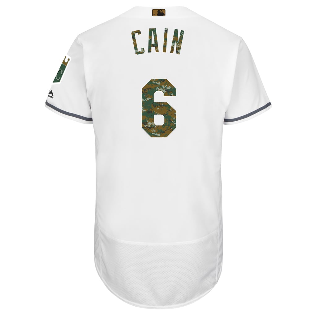 Men's Kansas City Royals Lorenzo Cain Majestic Alternate Royal