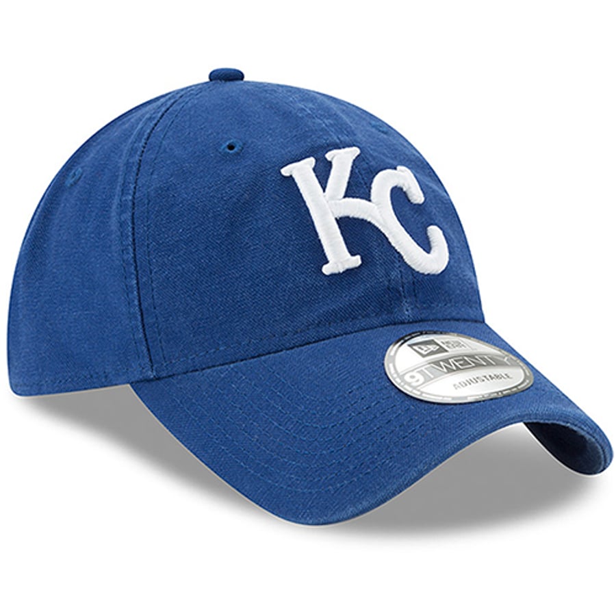 Men's Kansas City Royals New Era Royal Core Classic 9TWENTY Adjustable Hat