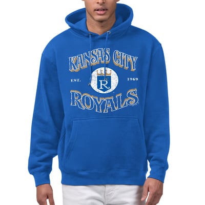  Kansas City Royals Starter Take Me Out Fleece Hoodie - Royal