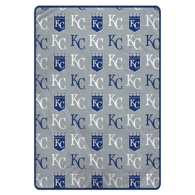 Kansas City Royals Pegasus Logo Roll Oversized 66" x 95" Ultra Cozy Blanket