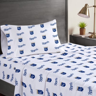 Kansas City Royals Pegasus Three-Piece Twin Sheet Set