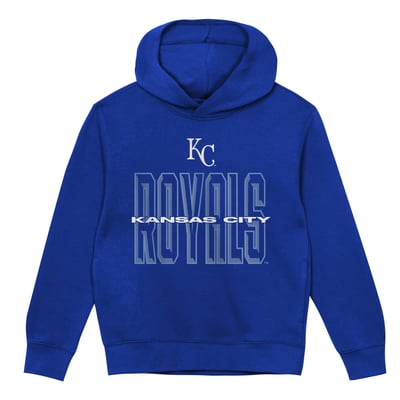 Kansas City Royals Outerstuff Preschool Field General Fleece Hoodie - Royal